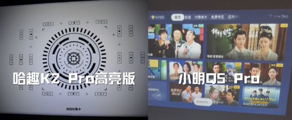 2Pro 高亮版对比小明Q5 Pro！麻将胡了试玩千元投影仪的较量：哈趣 K(图9)